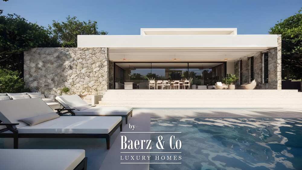Modern mediterranean villa in Castelldefels image