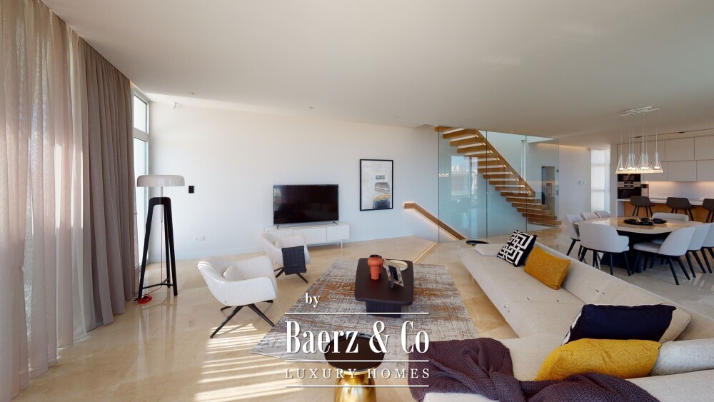 Blue Sky Exclusive Collection – key ready 5 bedroom beachfront villa with infinity pool and lift, Pervolia (villa 4) image