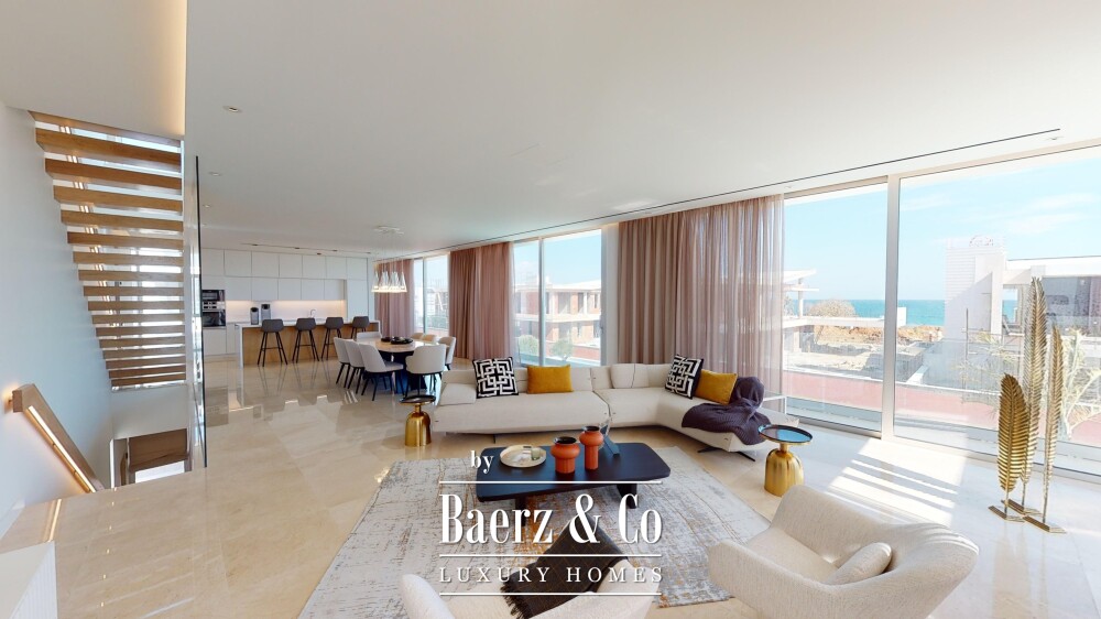 Blue Sky Exclusive Collection – key ready 5 bedroom beachfront villa with infinity pool and lift, Pervolia (villa 4) image