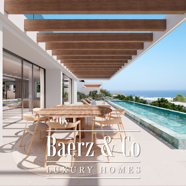 photo 3 8 luxury villas on the top of Santa Eulalia town