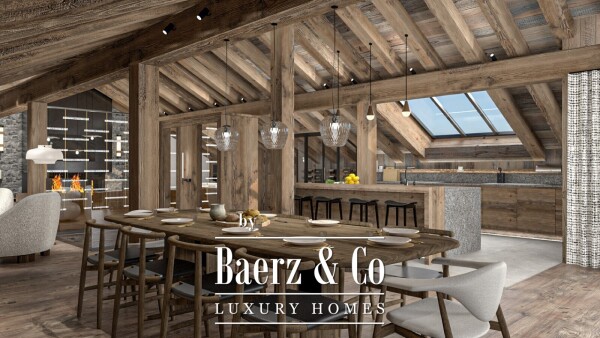 photo 5 7-room chalet with swimming pool - les chalets du raffort