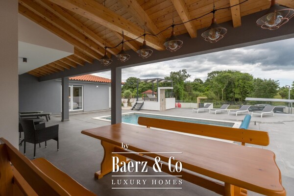 photo 31 Istria, Svetvinčenat - modern detached house NUA 155 m2 with heated pool 32 m2