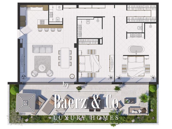 photo 17 Modern Two Bedroom Apartment with Seaview in Tivat