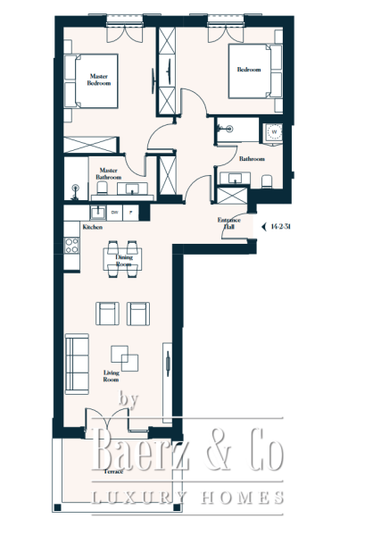 photo 12 Two Bedroom Apartment near Sea in a Luxury Project