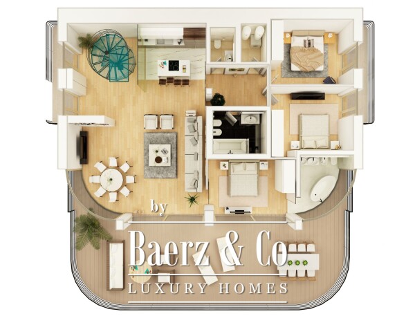 photo 22 Seaview Penthouse in Budva with Rooftop Terrace