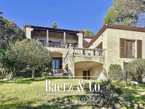 photo 4 Rare Opportunity Near Cannes: Villa to Renovate with Great Potential on a Spacious Green Plot with Pool