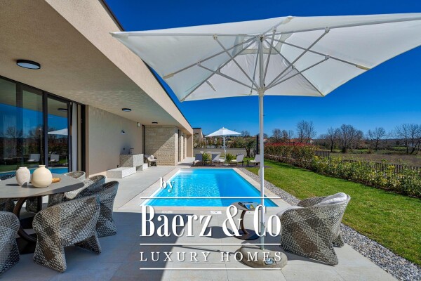 photo 2 Istria, Labinci, luxury single-storey house with sea view