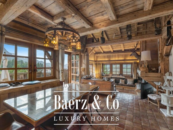 photo 3 Exceptional Chalet Near Center and Slopes – Panoramic View