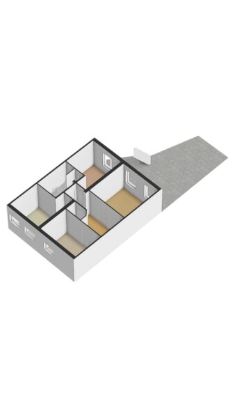 Floor Plan 4 - Tweede Kostverlorenkade 127 H