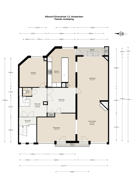 Floor Plan 2 - Albrecht Durerstraat 1 2