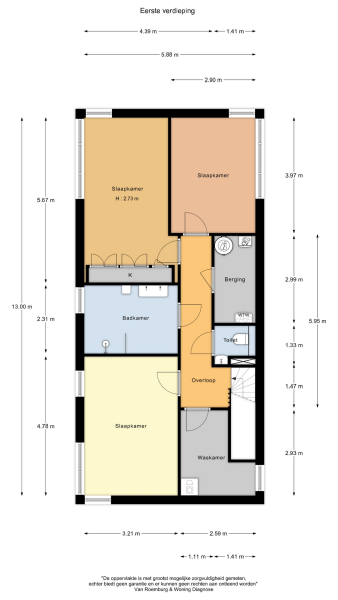 Floor Plan 3 - Aan het Spoor 5