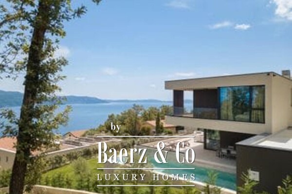 photo 5 Brseč, luxury villa of 280 m² with a pool and panoramic sea view