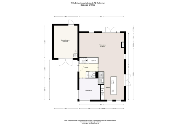 Floor Plan 2 - Wilhelmina Voorwindenkade 12