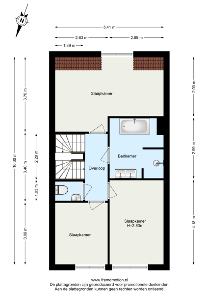 Floor Plan 3 - Ellen Vogelstraat 23