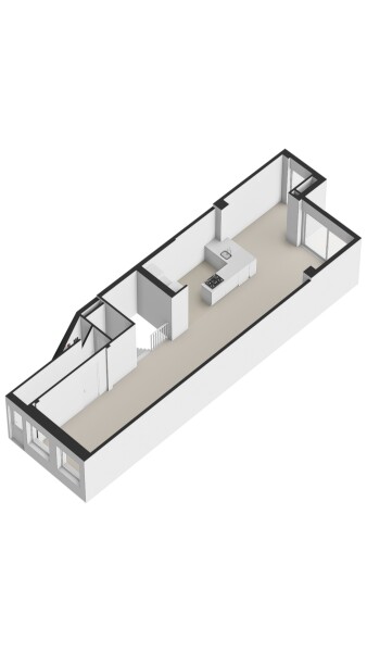 Floor Plan 2 - Rustenburgerstraat 376 H