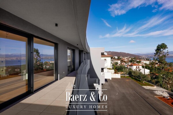 photo 4 Lovran, an exclusive 172.07 m² penthouse in a new development with panoramic sea views.