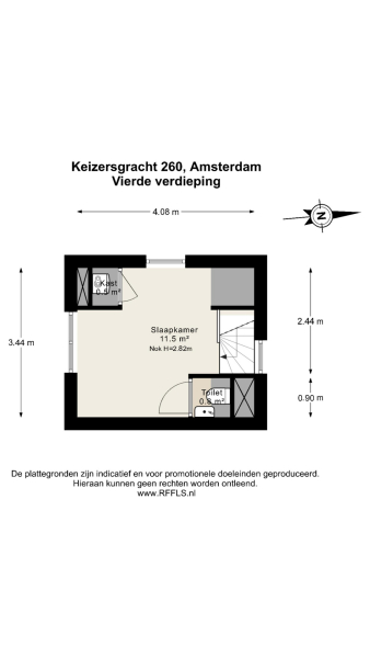 Floor Plan 11 - Keizersgracht 260