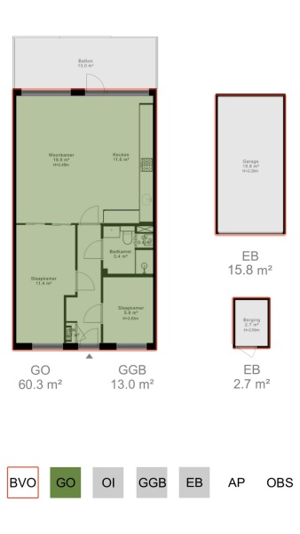 Floor Plan 8 - Residence Astrid 13