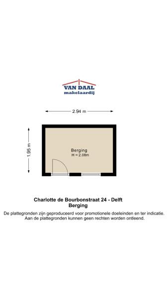 Floor Plan 5 - Charlotte de Bourbonstraat 24