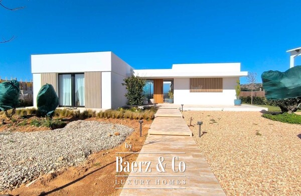 photo 3 NEW BUILD LUXURY VILLA IN MENORCA (2025) WITH SEA AND COUNTRYSIDE VIEWS, HEATED POOL, CONTEMPORARY SINGLE-STOREY DESIGN AND HIGH-QUALITY MATERIALS, HSH LUXURY REAL ESTATE