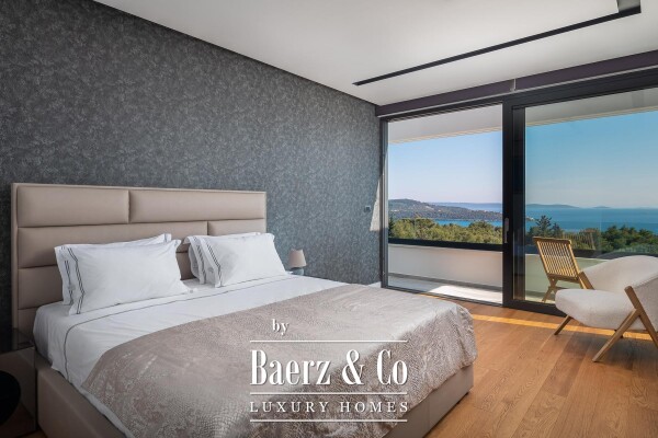 photo 19 Trogir, Seget — luxury villa with a swimming pool and beautiful views of the forest, sea, and island