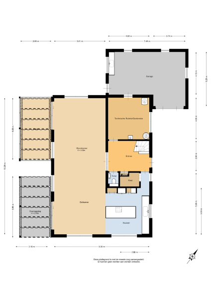 Floor Plan 2 - Oude Bovendijk 287 B