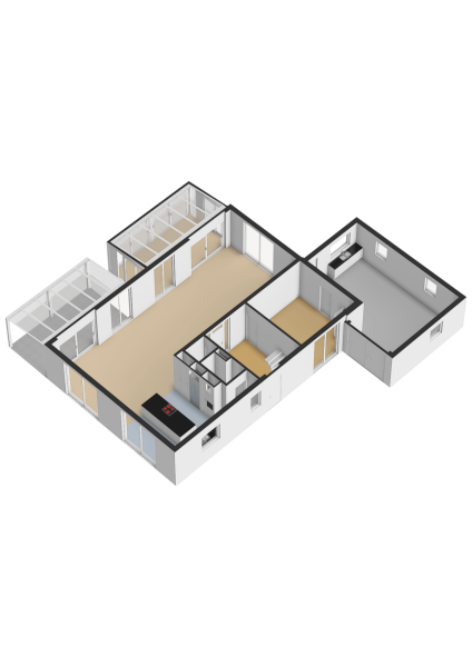 Floor Plan 3 - Oude Bovendijk 287 B