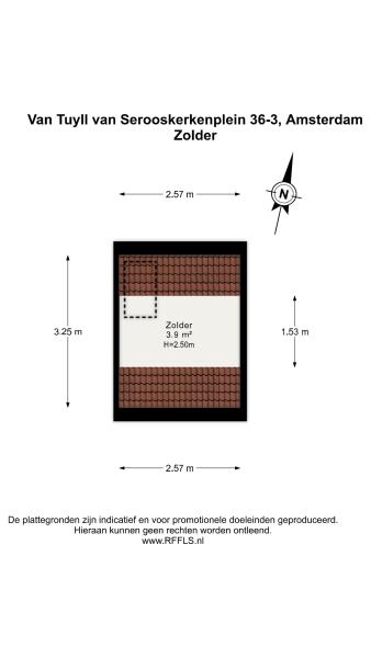 Floor Plan 7 - Van Tuyll van Serooskerkenplein 36 3
