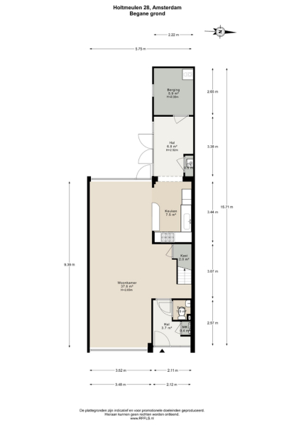 Floor Plan 1 - Holtmeulen 28
