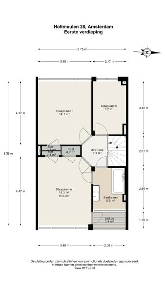 Floor Plan 5 - Holtmeulen 28
