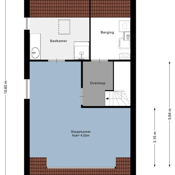 Floor Plan 5 - Oostmeerlaan 274