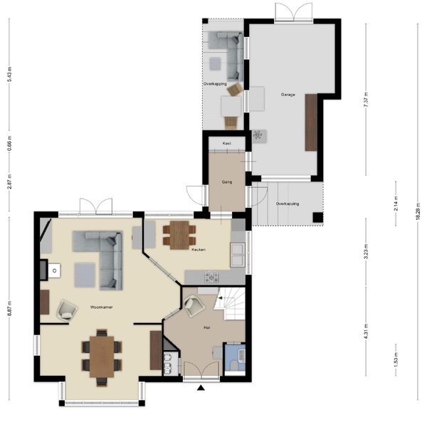 Floor Plan 1 - Gemeynte 4 a